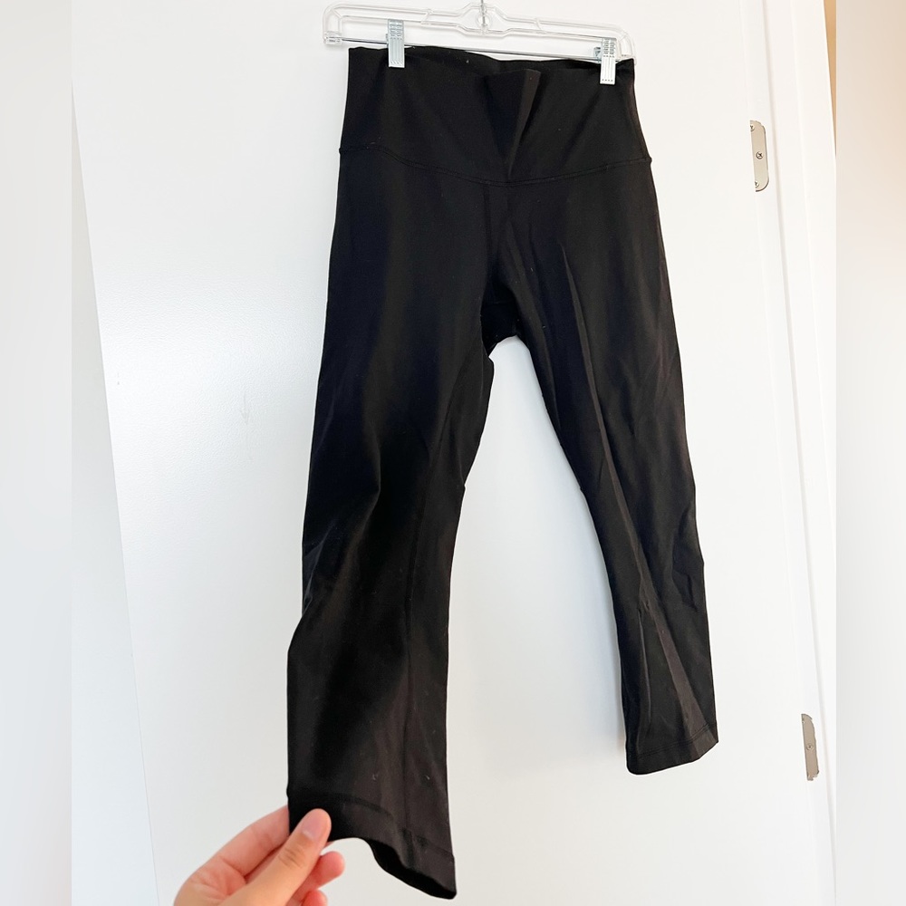 Lululemon wunder under 21” black high rise leggings size 8